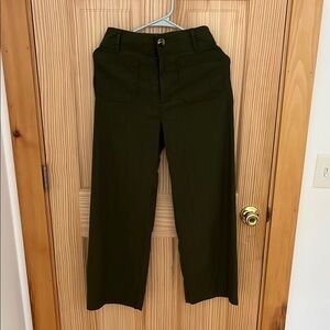 The Colette Maeve Olive Green Pants crop Length